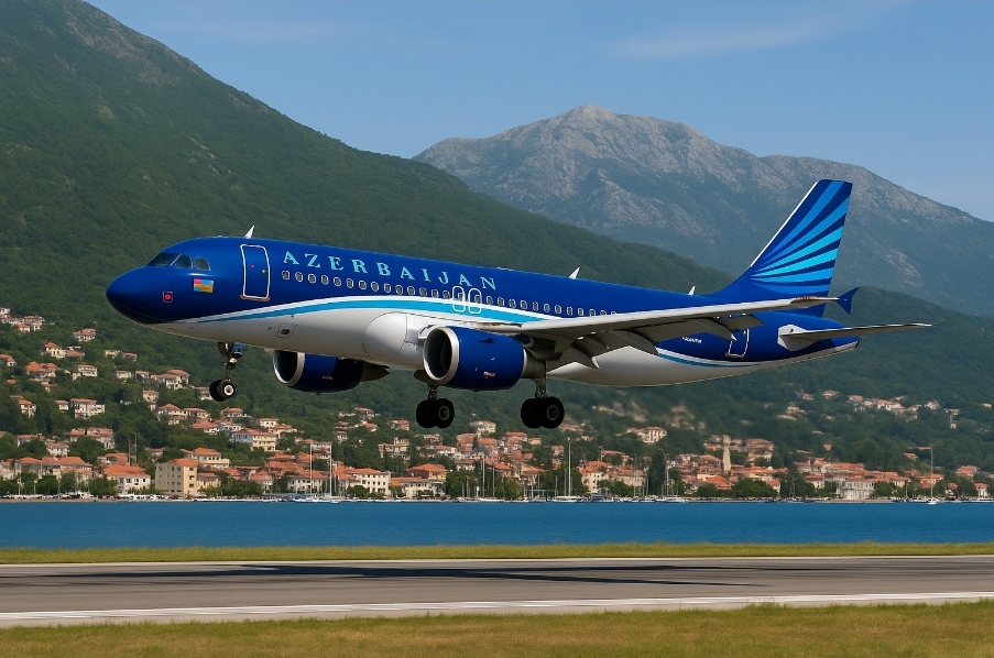 Azerbaijan Airlines i sljedećeg ljeta u Tivtu