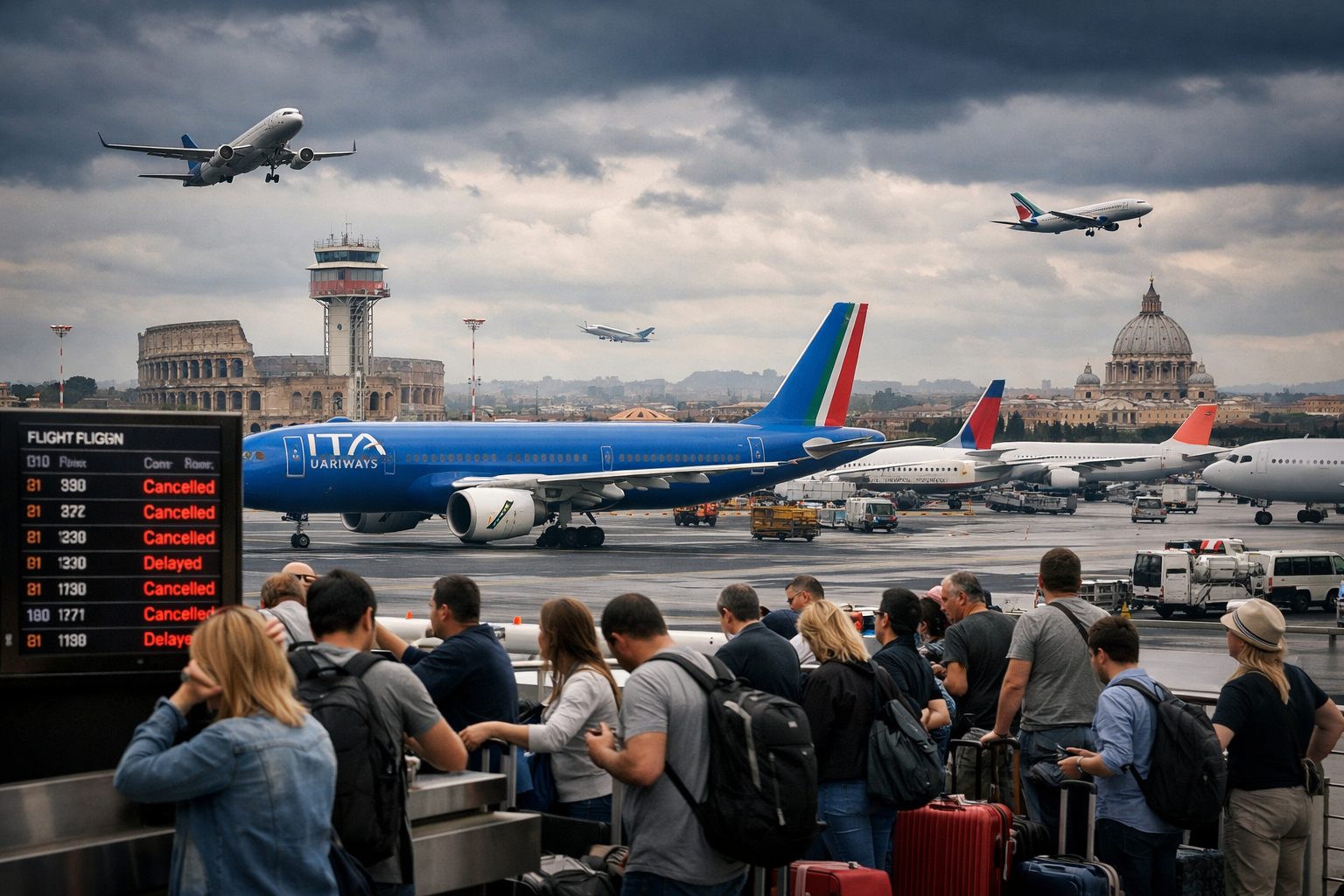 Štrajk u Italiji pomjeren na 26.02. — šta putnici i vazduhoplovci treba da znaju