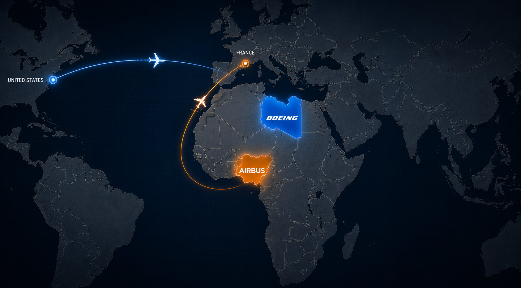 Afrika raste: Boeing u Libiji, Airbus u Nigeriji