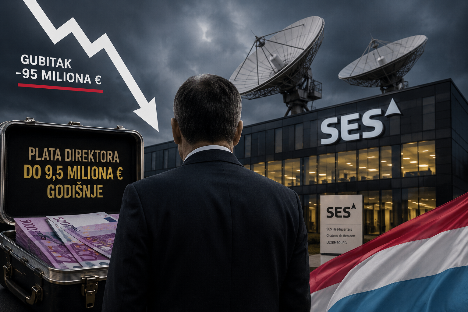 Luksemburg: Firma koja tone spašava se stimulacijom direktora: plata do 9,5 miliona godišnje