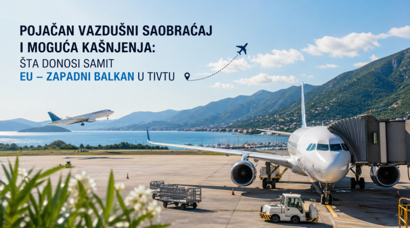 Info za putnike i zaposlene aerodroma Podgorica i Tivat za danas