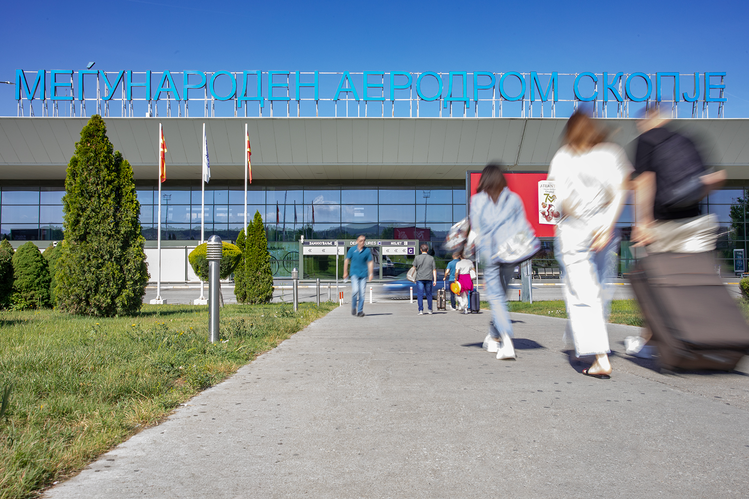 Makedonski aerodromi u vrhu Evrope po rastu broja putnika -31%