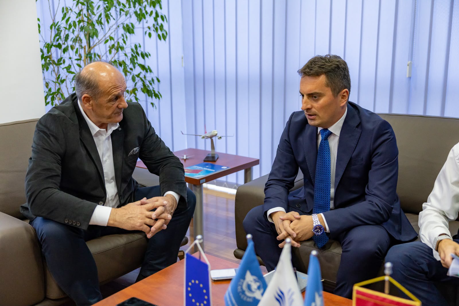 Zečević u posjeti Agenciji za civilno vazduhoplovstvo
